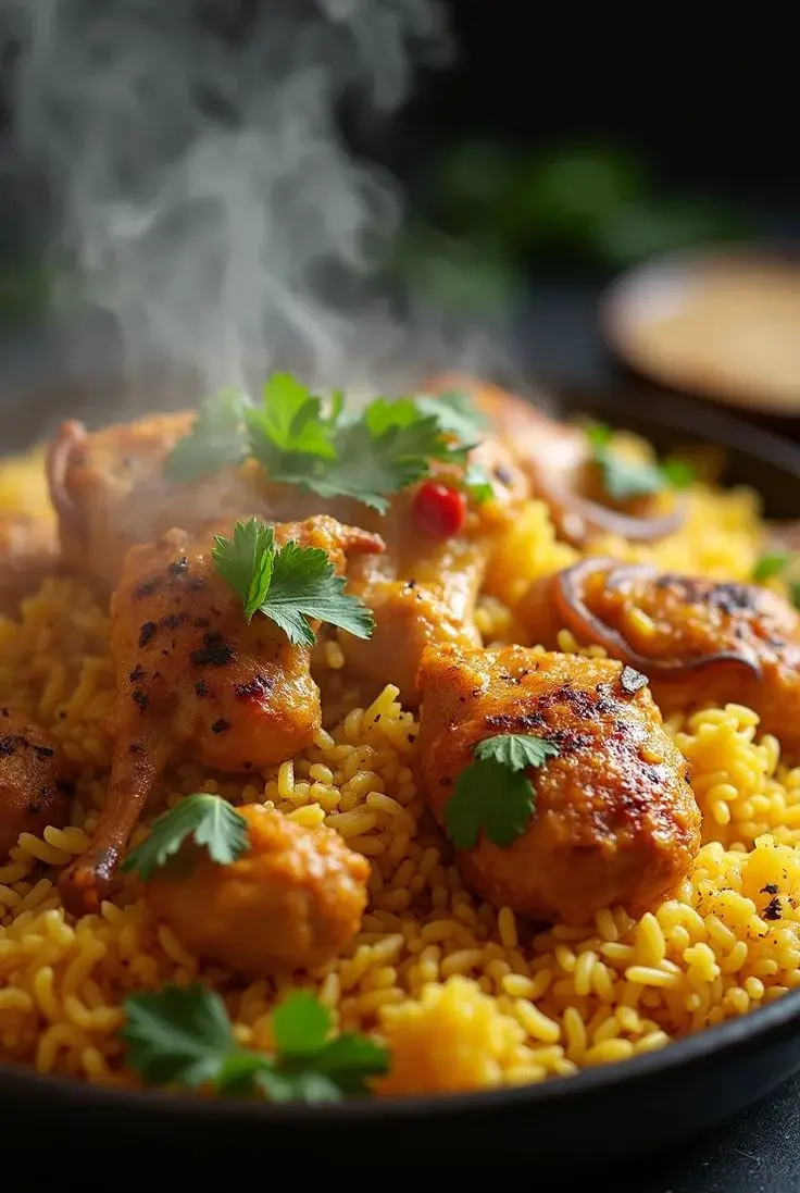 Delicious lamb biryani in Edmonton, AB
